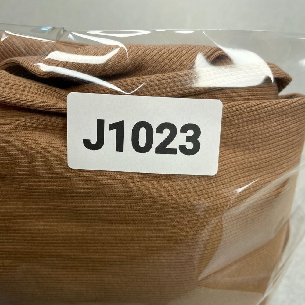 NEW Lands' End Women's Size L Sleeveless Rib Knit Midi Dress Brown - Picture 13 of 13